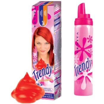 Hlavný obrázok Venita Trendy farebné penové tužidlo 34 červená 75ml