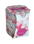 Verona Magnolie sviečka sklo voňavá 73x77mm 90g 38395