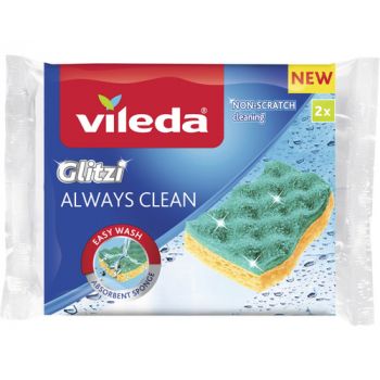 Hlavný obrázok Vileda Glitzi Always Clean sava špongia na riad 2ks