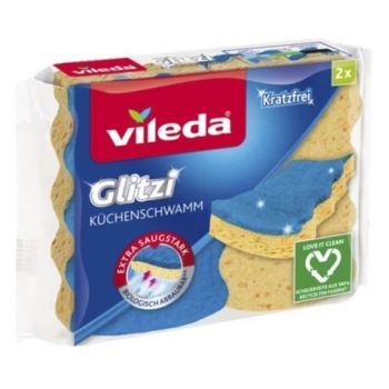 Hlavný obrázok Vileda Glitzi Extra sava antibaketiálna hubka na riad 2ks