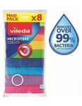 Vileda Microfibre Colors univerzálna mikrohandrička 30x30cm 8ks