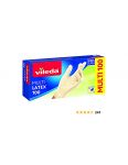 Vileda Multi Latex hygienické rukavice  M/L 100ks biele nepúdrovane