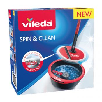 Hlavný obrázok Vileda Spin & Clean mop sada