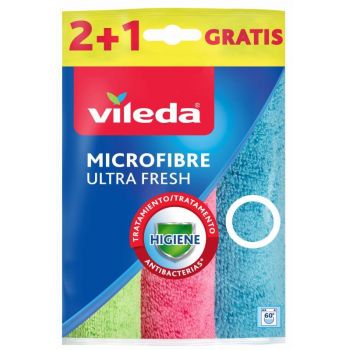 Hlavný obrázok Vileda Ultra Fresh Mikrohandra 2+1 farebná 30x30cm