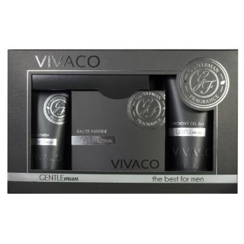Hlavný obrázok Vivaco Gentleman the best for men Parfumová voda 50ml+balz.po hol.100ml+sprchový gél 200ml