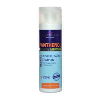 Hlavný obrázok Vivaco Panthenol & Menthol revitalizačný šampón na vlasy 200ml