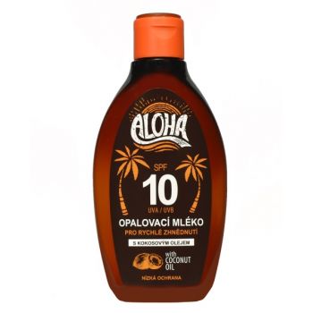 Hlavný obrázok Vivaco SUN ALOHA SPF10 opaľovacie mlieko s kokosovým olejom 200ml