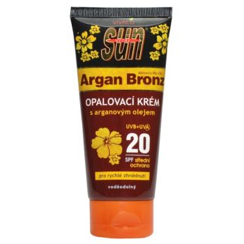 Hlavný obrázok Vivaco Sun Argán Bronz SPF20 opaľovací krém s arganovým olejom 100ml