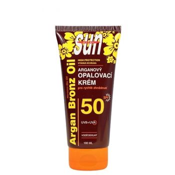 Hlavný obrázok Vivaco Sun Vital Argan vodeodolný opaľovací krém SPF50 100ml