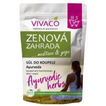 loader for Vivaco Zenová Záhrada Ayurveda soľ do kúpeľa 1000g