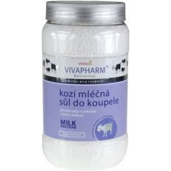 Hlavný obrázok VivaPharm kozia soľ do kúpeľa regeneračná 1,2kg 