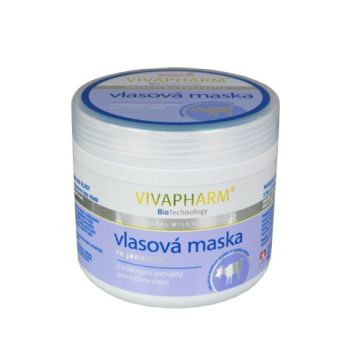 Hlavný obrázok VivaPharm Natural Milk Cosmetic kozia vlasová maska regeneračná 600ml