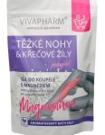 VIVAPHARM Ťažké nohy a krčové žily soľ do kúpeľa 1000g