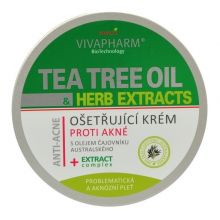 loader for VivaPharm Tea Tree Oil & Herb Extracts ošetrujúci krém proti akné 200ml