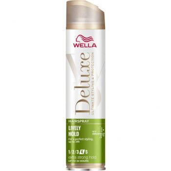 Hlavný obrázok Wella Deluxe lak na vlasy Lively Hold Extra Strong 4  250ml 