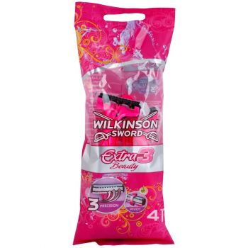 Hlavný obrázok Wilkinson Extra3 Beauty Woman jednorázový holiací strojček 4ks