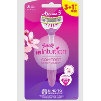 Hlavný obrázok Wilkinson Sword My Intuition Cherry Blossom damske jednorázove žiletky 4ks
