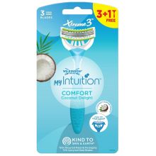 loader for Wilkinson Sword My Intuition Comfort Coconut dámsky jednorazový strojček 4ks