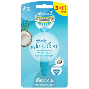 Hlavný obrázok Wilkinson Sword My Intuition Comfort Coconut dámsky jednorazový strojček 4ks
