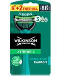 Wilkinson Sword Xtreme3 Sensitive Comfort pánske jednorázové žiletky 6+2ks