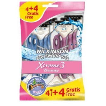 Hlavný obrázok Wilkinson Xtreme3 Beauty dámskz jednorazový strojček 8ks