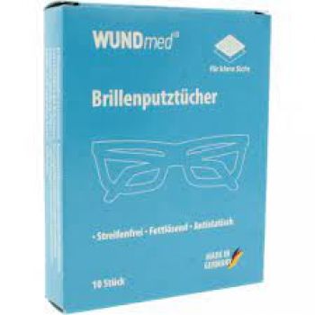 Hlavný obrázok Wundmed čistiace utierky na okuliare 10ks