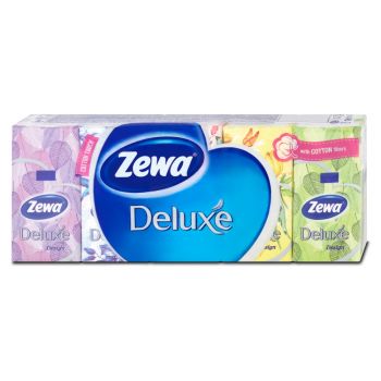 Hlavný obrázok Zewa Deluxe Desing hygienické vreckovky 10ks 3-vrstvové