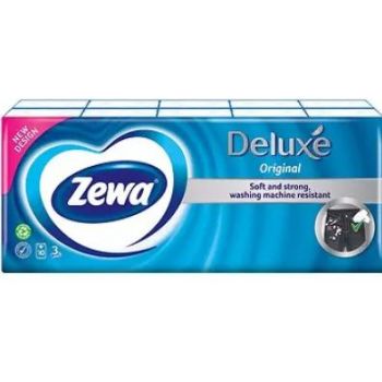 Hlavný obrázok Zewa Deluxe hygienické vreckovky 10ks 3-vrstvové