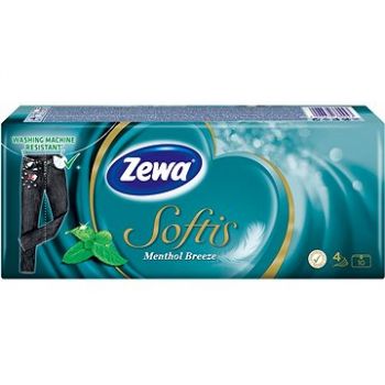 Hlavný obrázok Zewa Softis Menthol hygienické vreckovky 4-vrstvové 10ks