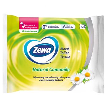 Hlavný obrázok Zewa vlhčený toaletný papier Camomile 42ks